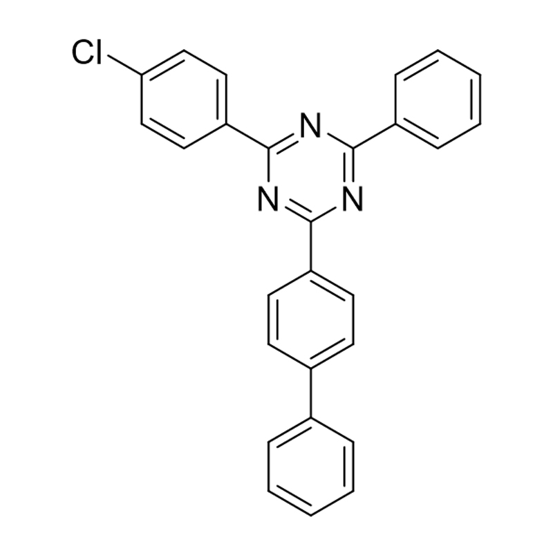 2-(biphenyl-4-yl)-4-(4-chlorphenyl)-6-phenyl-1,3,5-triazin