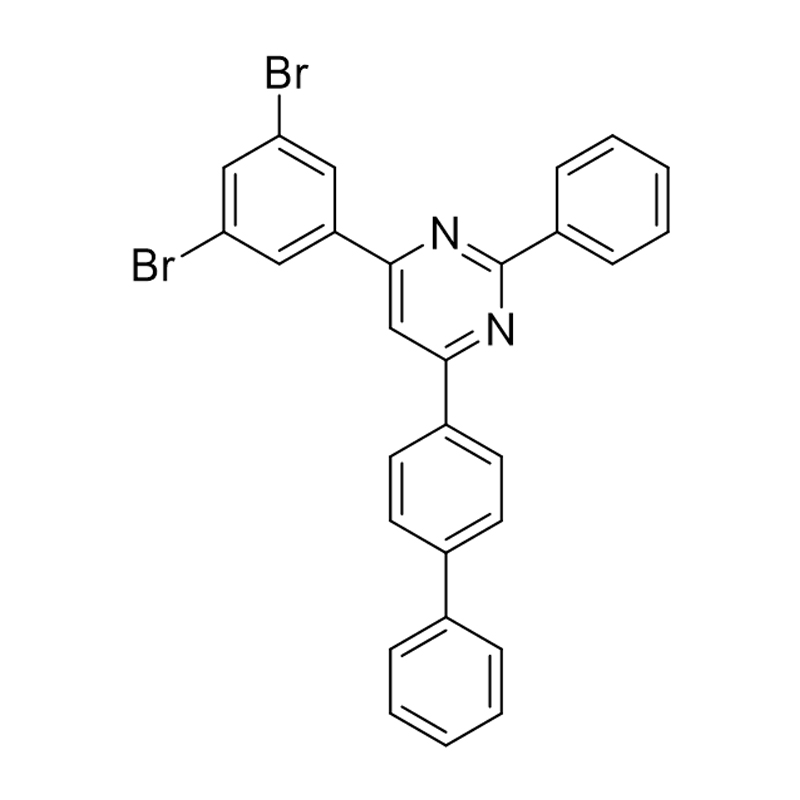 Pyrimidin, 4-[1,1'-biphenyl]-4-yl-6-(3,5-dibromphenyl)-2-phenyl-