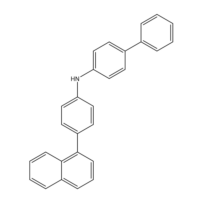N-[4-(1-naphthalenyl)phenyl]-[1,1-biphenyl]-4-amin