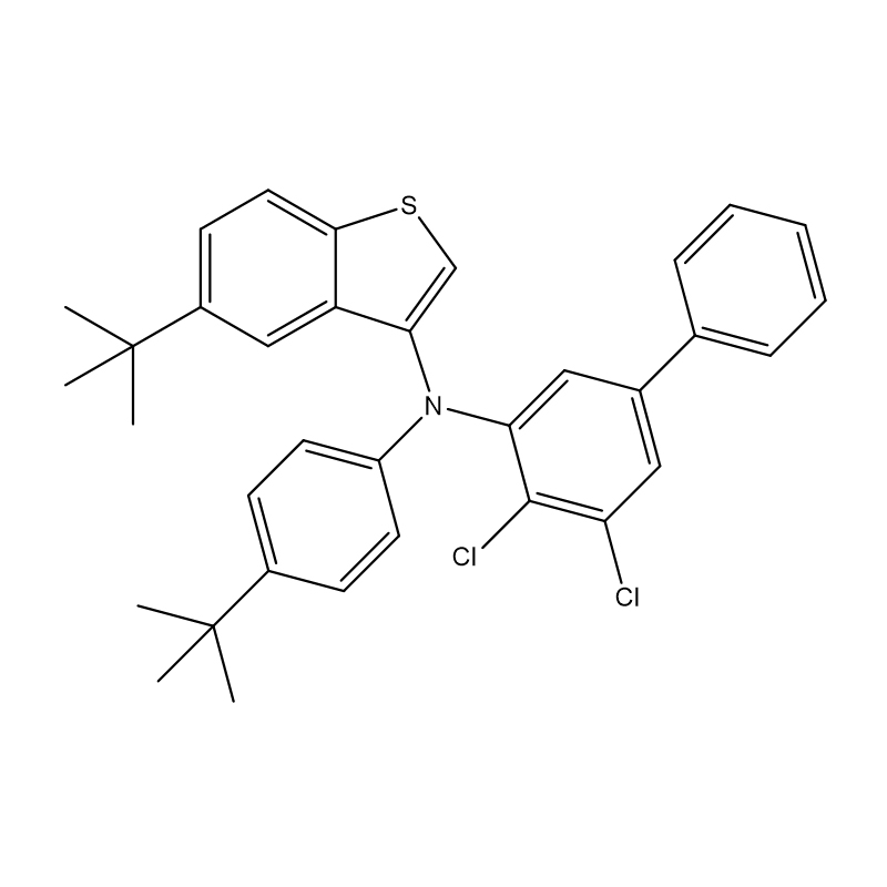 Benzo[b]thiophen-3-amin, N-(4,5-dichlor[1,1'-biphenyl]-3-yl)-5-(1,1-dimethylethyl)-N-[4-(1, 1-dimethylethyl)phenyl]-